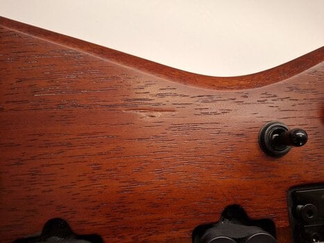 Guitarra elétrica de 7 cordas Jackson Pro Series Dave Davidson Warrior WR7 MAH Walnut Stain Guitarra elétrica de 7 cordas (Danificado) - 3