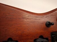 Jackson Pro Series Dave Davidson Warrior WR7 MAH Walnut Stain Guitarra elétrica de 7 cordas