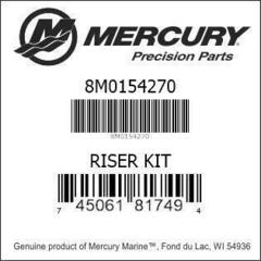 Náhradní díly pro lodní motory Quicksilver Riser Port 8M0154270 Náhradní díly pro lodní motory - 1
