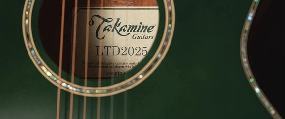 Guitarra electroacustica Takamine LTD2025 Gloss Antique Evergreen Guitarra electroacustica - 7