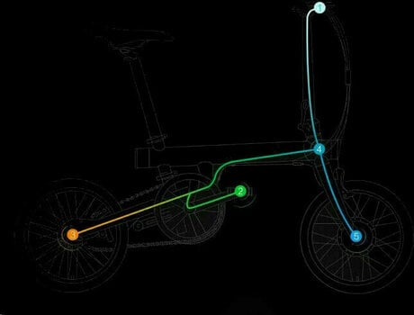 Bicicletta elettrica da Trekking / City Xiaomi Mi QiCYCLE - 9