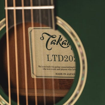 Guitarra electroacustica Takamine LTD2025 Gloss Antique Evergreen Guitarra electroacustica - 8