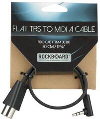 Câble MIDI RockBoard Flat TRS-MIDI Type A 30 cm Câble MIDI - 4