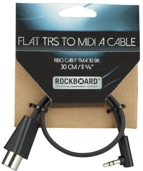 MIDI kaabel RockBoard Flat TRS-MIDI Type A 30 cm MIDI kaabel - 5