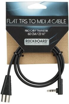 MIDI kabelis RockBoard Flat TRS-MIDI Type A 60 cm - 5