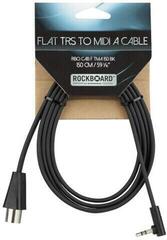 Câble MIDI RockBoard Flat TRS-MIDI Type A 150 cm Câble MIDI - 4
