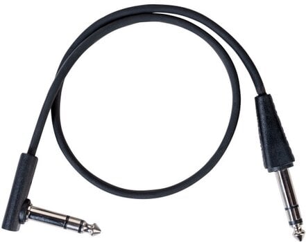 Patch Cable RockBoard Flat TRS 40 cm Straight - Angled Patch Cable - 2