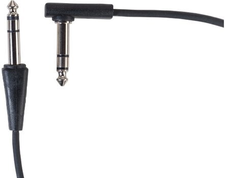 Patch Cable RockBoard Flat TRS 40 cm Straight - Angled Patch Cable - 3