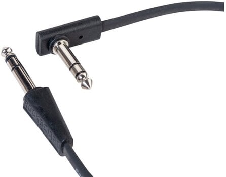 Patch Cable RockBoard Flat TRS 40 cm Straight - Angled Patch Cable - 4
