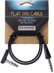 Câble de patch RockBoard Flat TRS 60 cm Droit - Angle Câble de patch - 3
