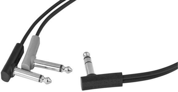 Пач кабел RockBoard Flat Y-Splitter 20 cm Ъглов - Ъглов Пач кабел - 2