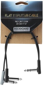 Пач кабел RockBoard Flat Y-Splitter 20 cm Ъглов - Ъглов Пач кабел - 4