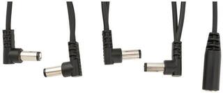 Câble d'alimentation RockBoard Flat Daisy Chain Angled 4 Outputs 120 cm Câble d'alimentation - 1