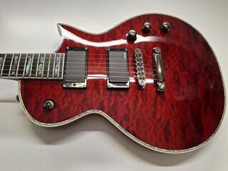 Guitare électrique ESP LTD EC1000QM SeeThru Black Cherry Guitare électrique (Déjà utilisé) - 1