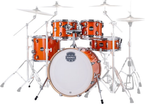 Set akustičnih bubnjeva Mapex MM504SFOG Mars Maple Glossy Amber Set akustičnih bubnjeva - 2