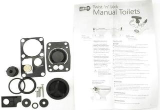 Inodoro de barco Jabsco 29045-2000 Twist N Lock Manual Toilet Repair Service Kit (since 1997)  Inodoro de barco - 1