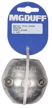 Boat Anode Sailor CMX06S Zinc Barrel Collar Shaft Anode with Slotted Screw 35mm 1 3/8" Boat Anode - 2