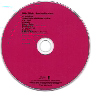 Muzički CD Billie Eilish - Don't Smile At Me (CD) - 2