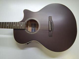 guitarra eletroacústica Ibanez AE100-BUF Burgundy guitarra eletroacústica (Danificado) - 1