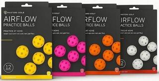 Training balls Masters Golf Airflow XP Practice Balls Pack 12 Orange Training balls - 1