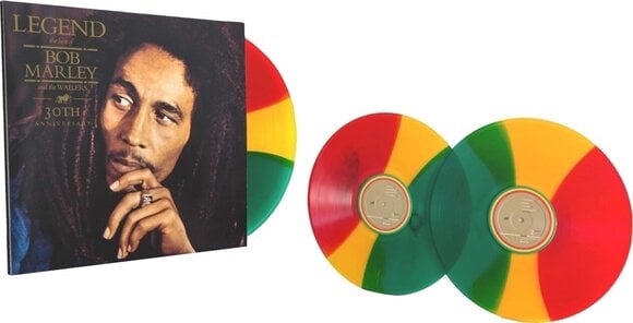 LP ploča Bob Marley & The Wailers - Legend (Anniversary Edition) (Red/Yellow/Green Coloured) (2 LP) - 2