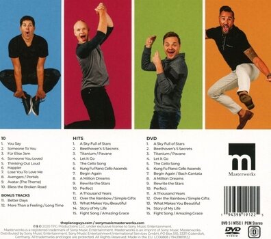 Music CD The Piano Guys - 10 - Deluxe (2 CD + DVD) - 2