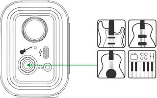 Моделиращ усилвател комбо Hotone Pulze Mini Моделиращ усилвател комбо - 7