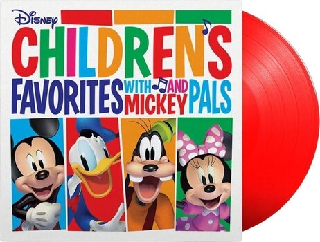 Disque vinyle Disney - Children's Favorites With Mickey & Pals OST (Red Coloured) (LP) - 2