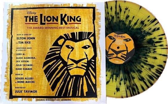 Вінілові платівки Original Broadway Cast - Lion King / O.B.C.R. (Gold and Black Splatter Coloured) (Limited Edition) (2 LP) - 2