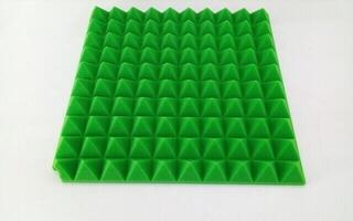Apsorpcijska ploča od pjene Mega Acoustic PA-PMP5-GR-50x50x5 Green Apsorpcijska ploča od pjene (Oštećeno) - 1