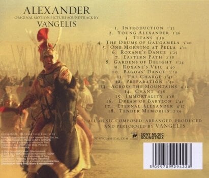 Glazbene CD Vangelis - Alexander (Original Motion Picture Soundtrack) (CD) - 2