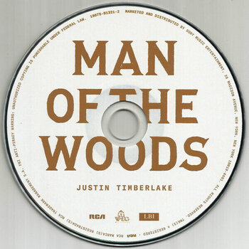 Muzički CD Justin Timberlake - Man Of The Woods (CD) - 2