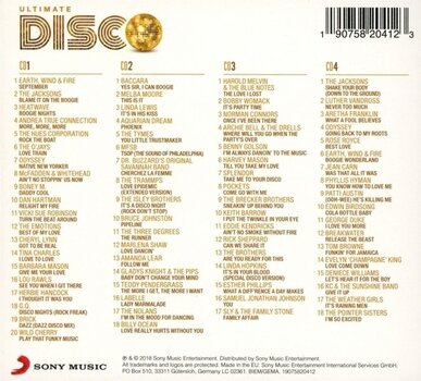 Muzikos kompaktinis diskas Various Artists Ultimate Disco (Digipak) (4 CD) - 6