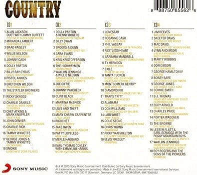 Musiikki-CD Various Artists - Ultimate Country (Digipak) (4 CD) - 2