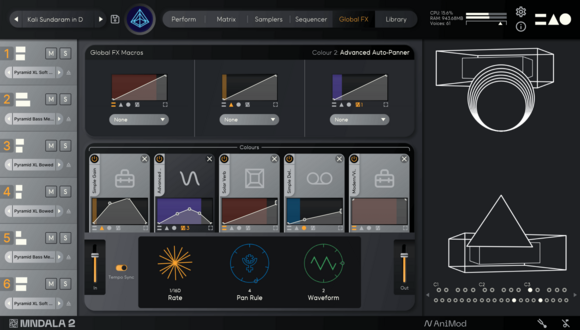 Studijski software plug-in efekt Mntra Instruments Pyramids (Digitalni izdelek) - 5