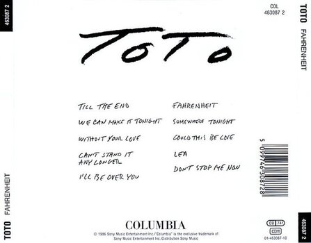 Muzički CD Toto - Fahrenheit (CD) - 2