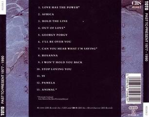 Музичний компакт-диск Toto - Toto Past To Present 1977-1990 (CD) - 2