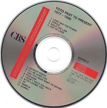 CD muzica Toto - Toto Past To Present 1977-1990 (CD) - 2