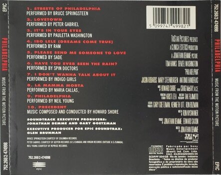 Hudební CD Original Soundtrack - Philadelphia (Music From The Motion Picture) (CD) - 3