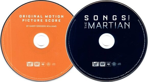 Glasbene CD Original Soundtrack - The Martian (Deluxe Soundtrack) (Deluxe Edition) (2 CD) - 2