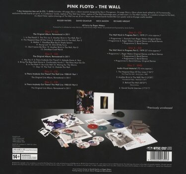 Glazbene CD Pink Floyd - The Wall (Reissue) (Remastered) (6 CD + DVD) - 3