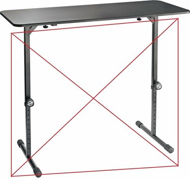 DJ маса Konig & Meyer 12160 DJ маса (Почти нов) - 5