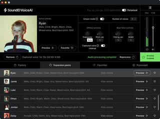 Update / Upgrade / Expansion Sonarworks SoundID VoiceAI Kids Voices Expansion Pack (Digitální produkt) - 1