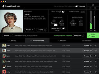 Update / Upgrade / Expansion Sonarworks SoundID VoiceAI Kids Voices Expansion Pack (Digitální produkt) - 2