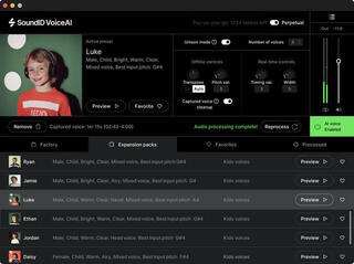 Update / Upgrade / Expansion Sonarworks SoundID VoiceAI Kids Voices Expansion Pack (Digitální produkt) - 3