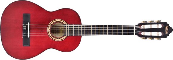 1/4 klasična gitara za decu Valencia VC201 Trans Wine Red 1/4 klasična gitara za decu - 3