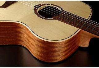 Jumbo akoestische gitaar LAG TN70A Natural Satin Jumbo akoestische gitaar - 5