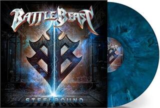 LP platňa Battle Beast - Steelbound (Indie Exclusive) (Gatefold Sleeve) (Blue & Black Marble Coloured) (LP) - 1