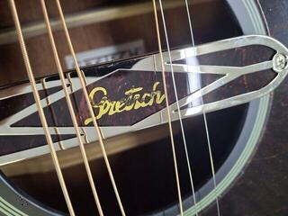 Други електро-акустични китари Gretsch Deltoluxe Concert Black Top Други електро-акустични китари (Почти нов) - 2