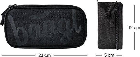 Калъф за моливи Baagl Etui Калъф за моливи Uni Black - 4